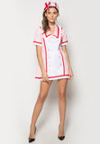 #5007 Love Ward Vocaloid Hatsune Miku Nurse Cosplay Costume